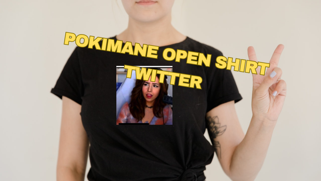 Pokimane Open Shirt Twitter